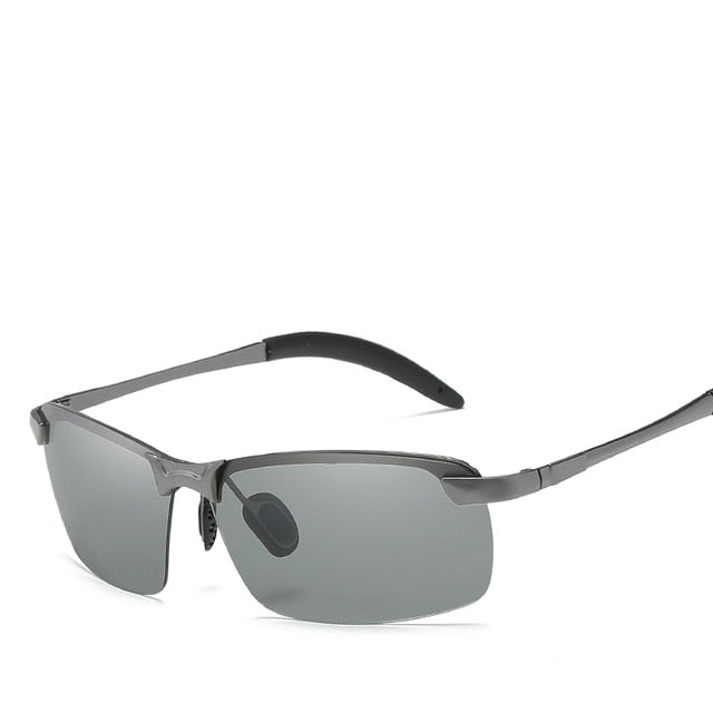 Photochromic Sunglasses Men Polarized Chameleon Discoloration Sunglasses For Men