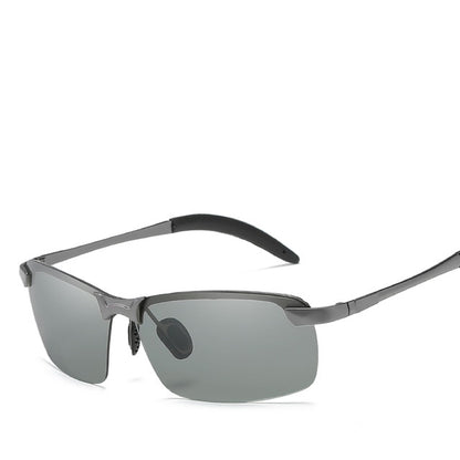 Photochromic Sunglasses Men Polarized Chameleon Discoloration Sunglasses For Men