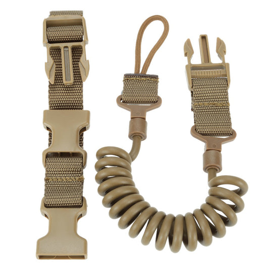 Tactical 2-Point Rifle Sling – Adjustable Bungee Gun Strap for Hunting & Airsoft