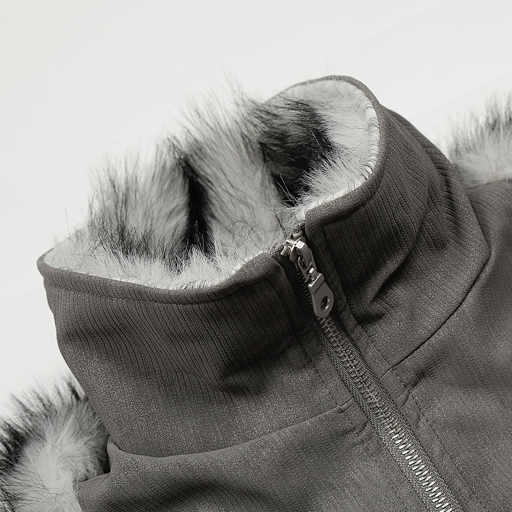 Fake two cotton coats for men