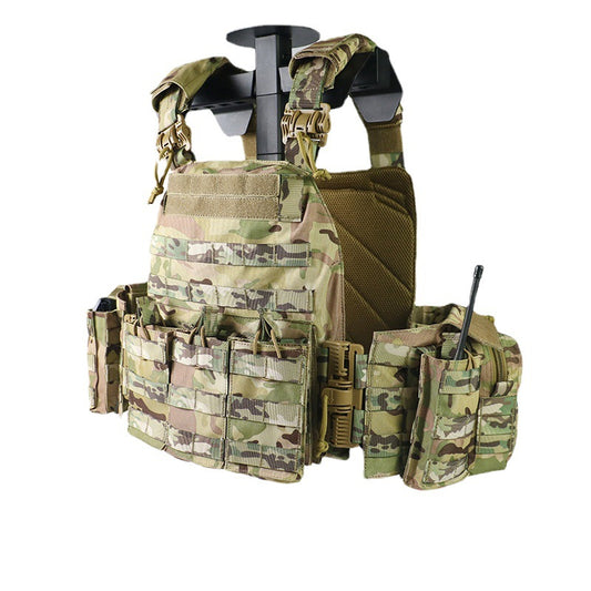 Tactical Training Vest – Breathable Oxford Field Vest for Airsoft, Hunting & Survival