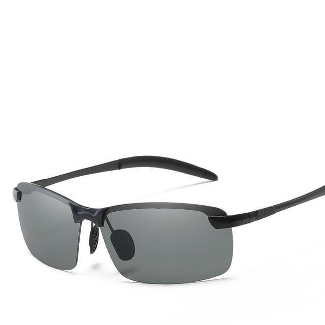 Photochromic Sunglasses Men Polarized Chameleon Discoloration Sunglasses For Men