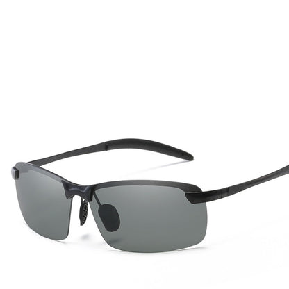 Photochromic Sunglasses Men Polarized Chameleon Discoloration Sunglasses For Men