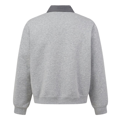 Fake Two Collar Hoodies for Men