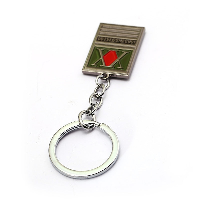 Game Jewelry HUNTER x HUNTER Keychain GON FREECSS License Pendant Key Ring Holder For Women Men Jewelry