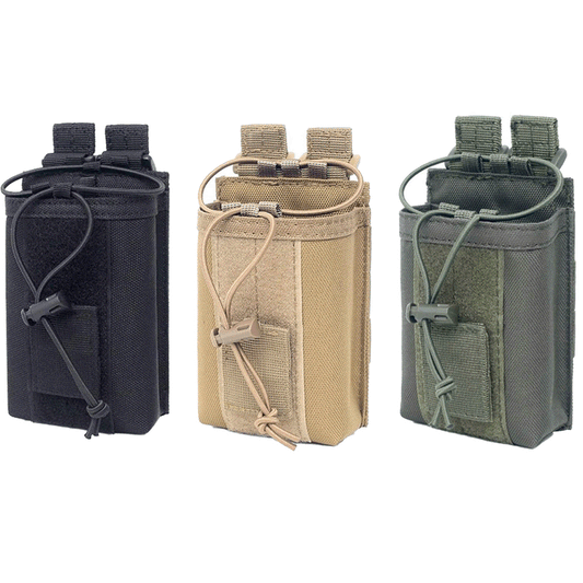 Tactical Waist Accessories Pouch – Outdoor Phone & Intercom Belt Bag for Survival