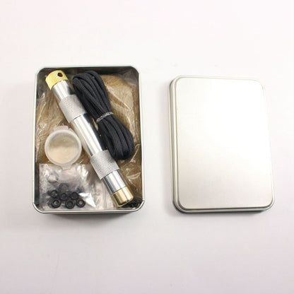 Outdoor Piston Fire Starter Air Compression Fire Tube Portable Fire Ignition Tool Camping Survival Kit