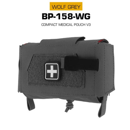 Compact Trauma Bag V3 GEN3 Style Agilit MD2 IFAK Tactical Medical First Aid Bag for Hunting Vest Plate Carrier Belt