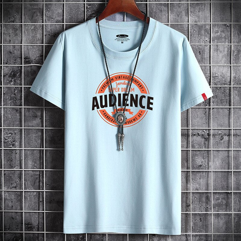 Fitness White O Neck Newest T Shirt for Men Clothing Man T-shirt For Male Oversized S-6XL New Men T-shirts Anime Goth Punk