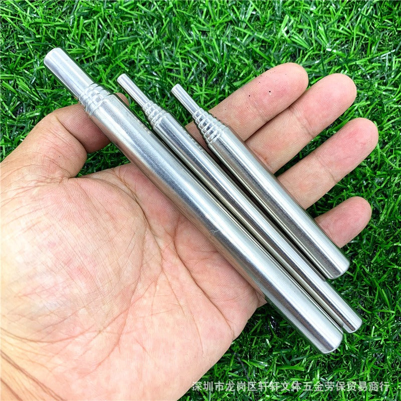 Outdoor fire rod camping and picnics, outdoor cookware, expandable fire tube, stainless steel