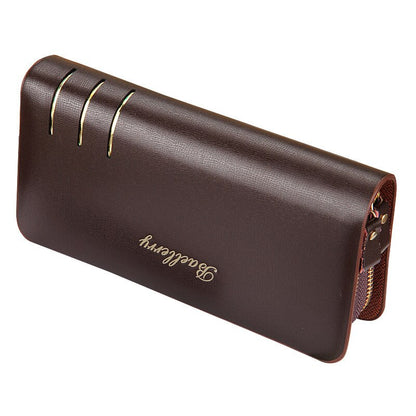 Baellerry Large Capacity Men Wallets Long Wallet Cell Phone Pocket Card Holder Men Clutch Bag Top Quality Business Purse Wallet