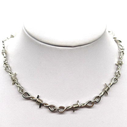 Hip-Hop Thorn Thorn Necklace Ins Men And Women Jewelry With The Same Dark Men And Women Pants Chain Necklace